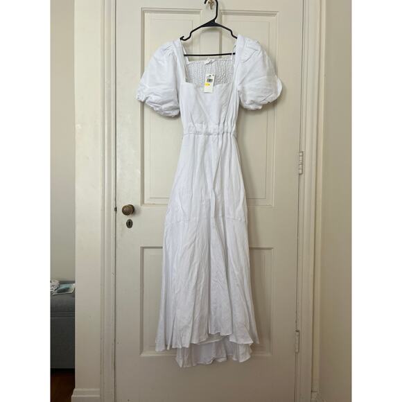 ASTR the Label Angeles White Midi Maxi Dress - Medium - Picture 3 of 8